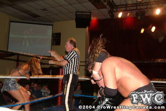 Eddie Watts vs. Chi Chi Cruz w/ Sweet Sarah